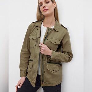 Lily Aldridge For Velvet Ruby Light-Weight Army Jacket - Cotton - Medium